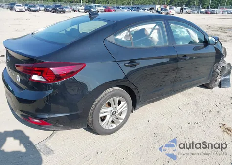 2019 Hyundai Elantra Sel из США, поврежденный, VIN 5NPD84LF0KH445149